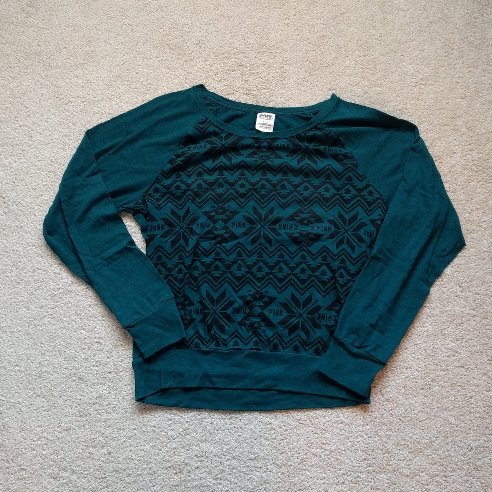 Victoria's Secret Pink long sleeve top, Small